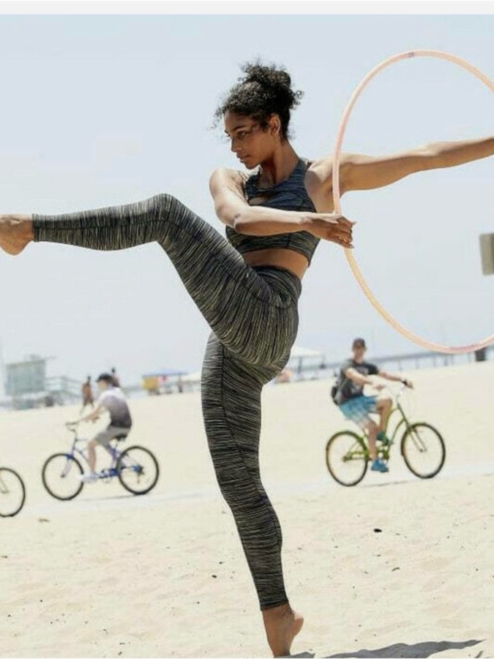 FP Movement Roll Out Space Dye High Rise Pocket Leggings  NWOT Retail$128 Size